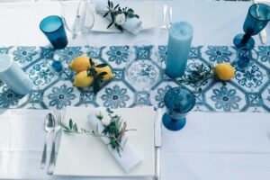Table decoration Amalfi style | Eat Cook Dine